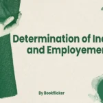 determination of income and employment