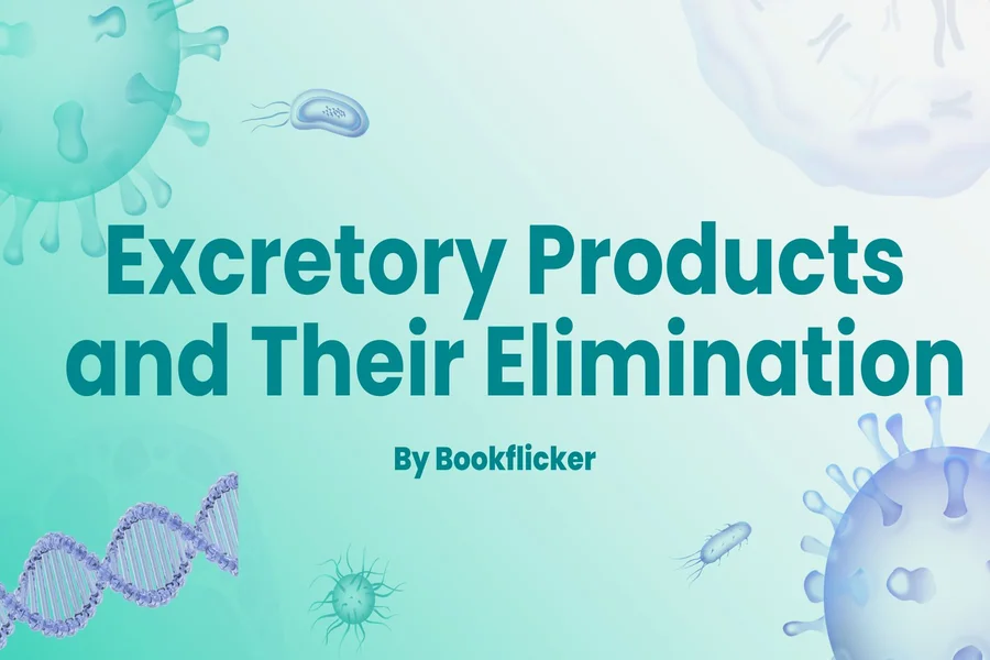 excretory products and their elimination