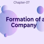 formation of a company