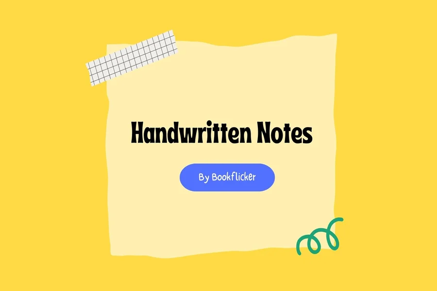 handwritten notes