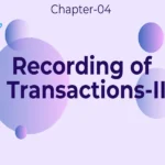 recording of transaction II