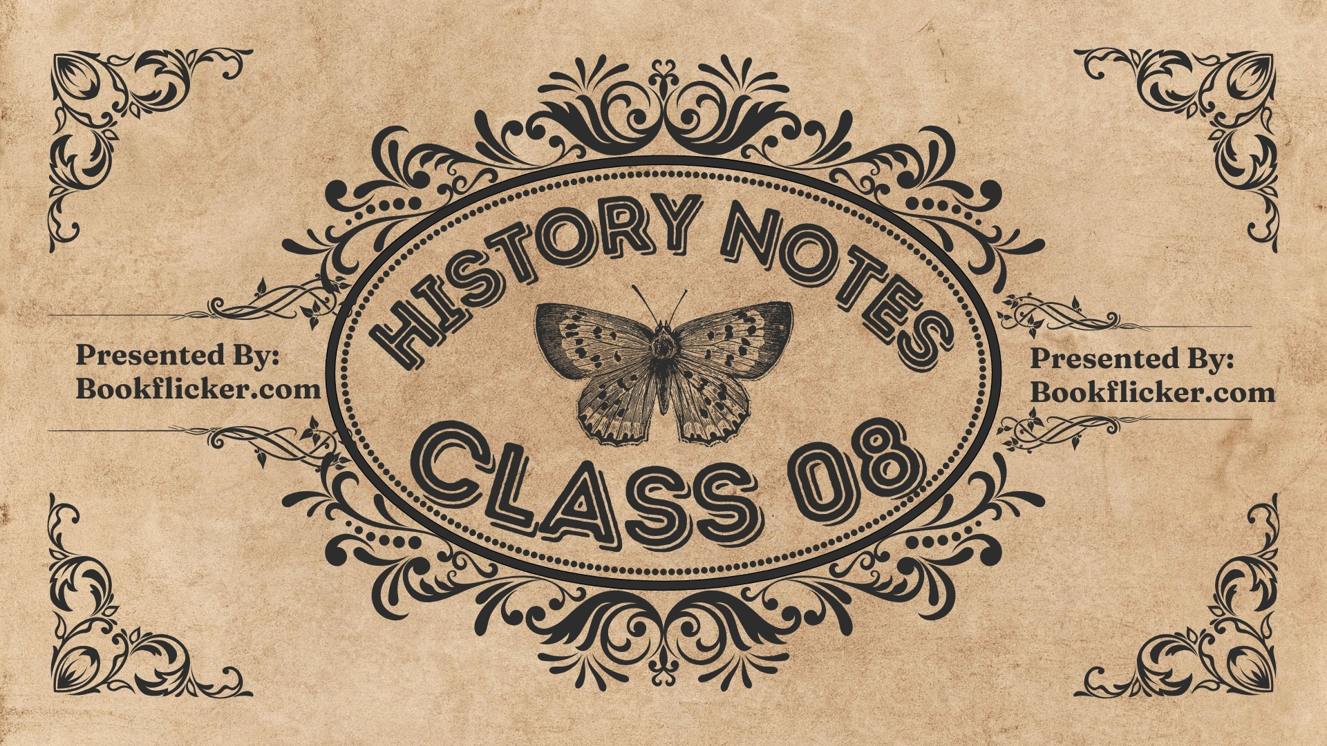 history notes class 08