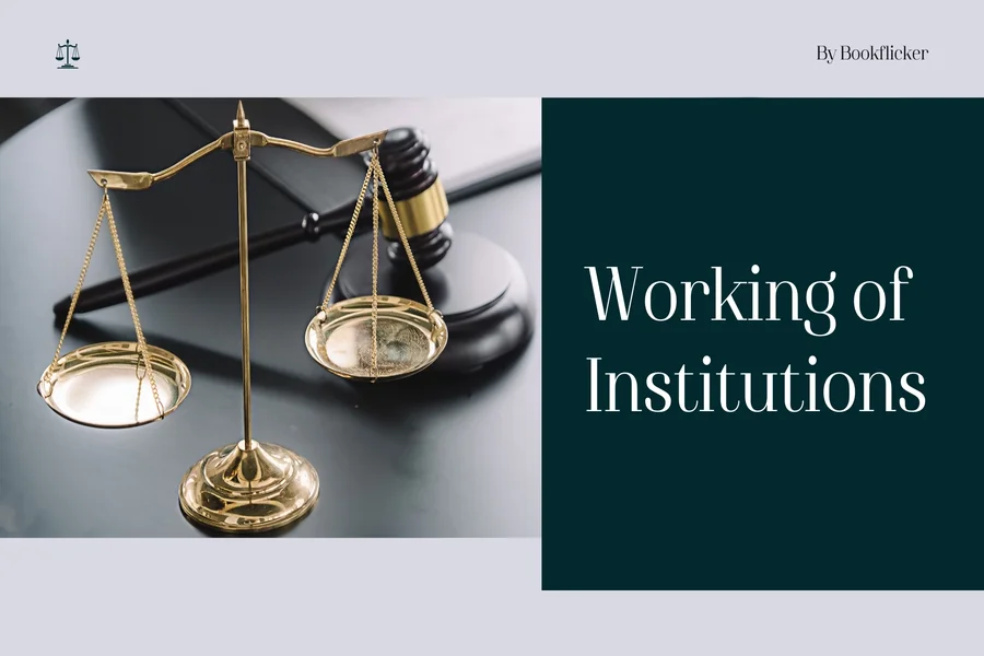 working of institutions