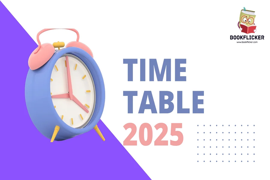 Time table 2025