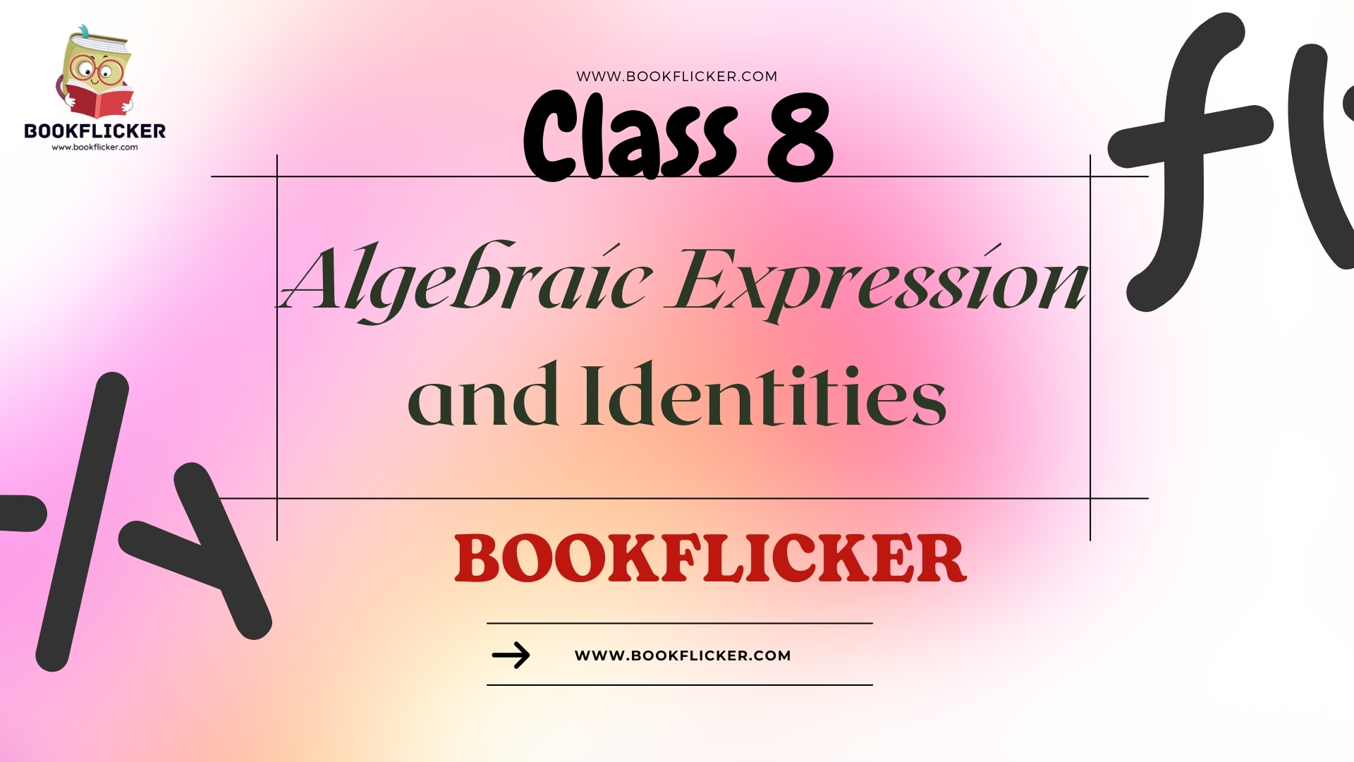 algebraic expression class 8